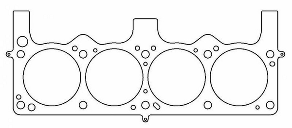 .027" MLS Cylinder Head Gasket, 4.100" Gasket Bore.